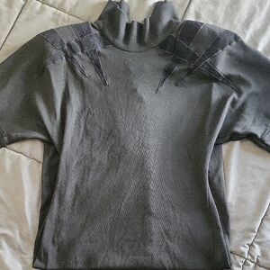 Elegant Charcoal Women's Dress